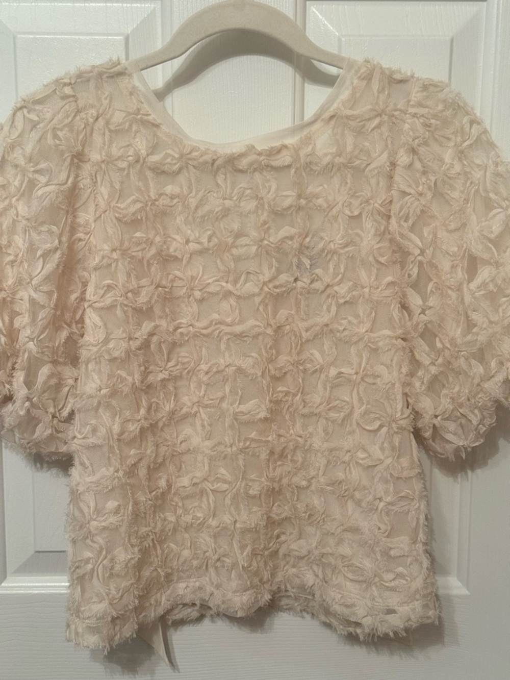 Anthropologie | Sarah Hann Karla Textured Top | Size M - Picture 13 of 13